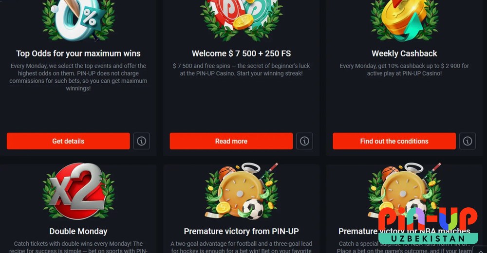 PIN-UP to‘lov usullari — UZcard, HUMO, kripto
